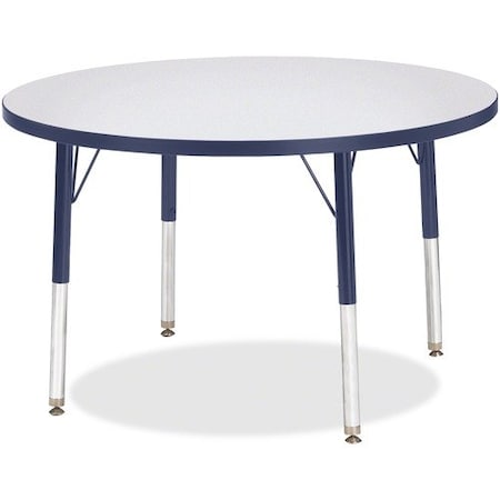 Jonti-Craft TABLE, ACTIVITY, 36inRND, GY/NY JNT6488JCE112